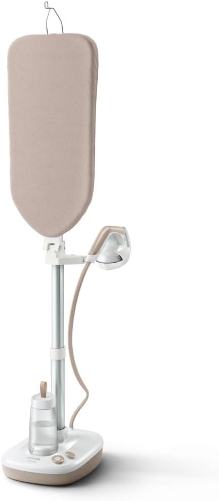 Muestra la completa plancha vertical con percha Philips Serie 6000 AIS6010/10